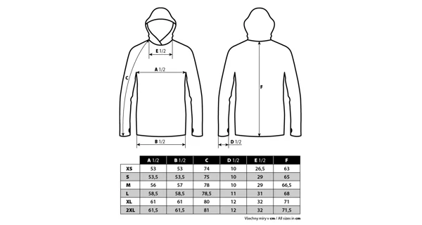 GIANTS FISHING - Funkční tričko s dlouhým rukávem UV50+Hoodie Blue vel. XL